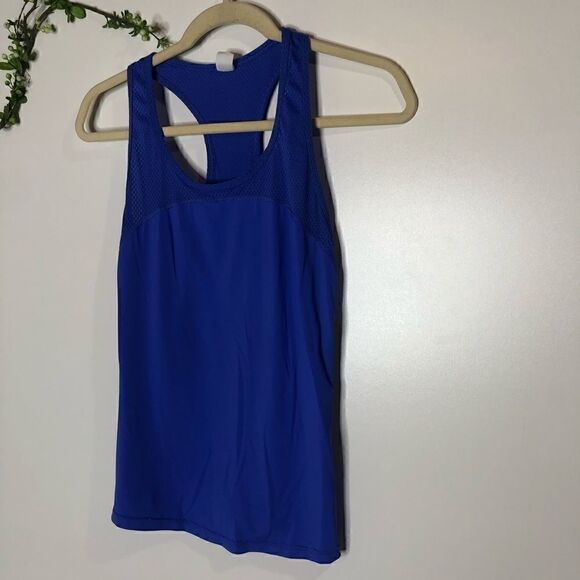 GAP fit run mesh tank top deep blue - Picture 2 of 9